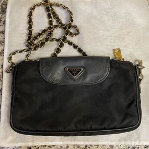 Prada Bags Tessuto Saffiano Cross Body